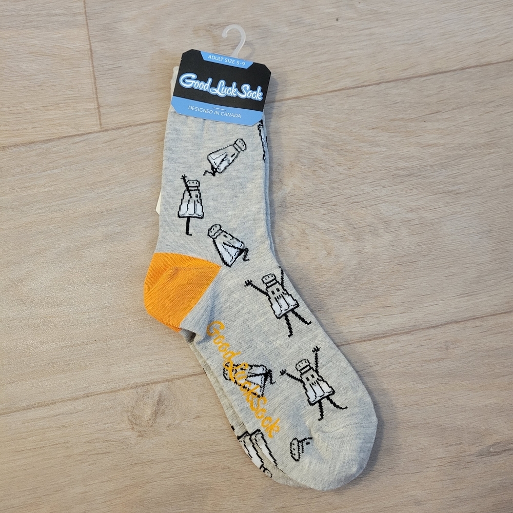 2/$15 Salt Shaker Crew Socks